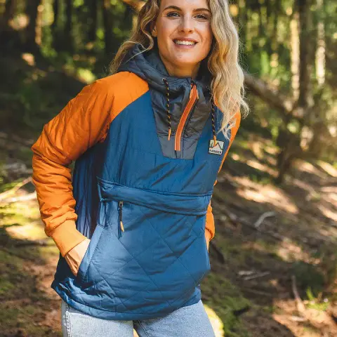 Passenger ad: Escapism Recycled Sherpa Lined Changing Robe - Rust
