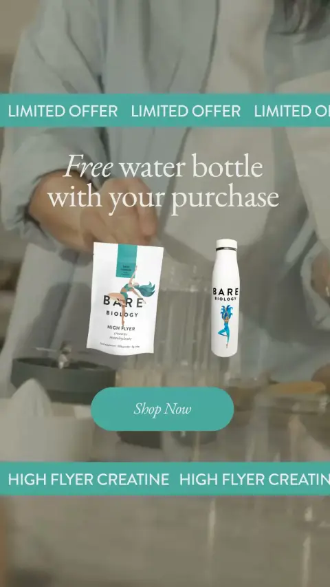 Bare Biology ad: Free Bottle With High Flyer