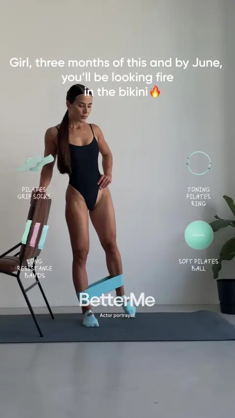 Liliia Fitness ad: Start Transformation Now!