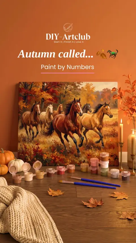 Diy Art Club ad: Paint by Numbers Kits for All Ages | DIY Art club