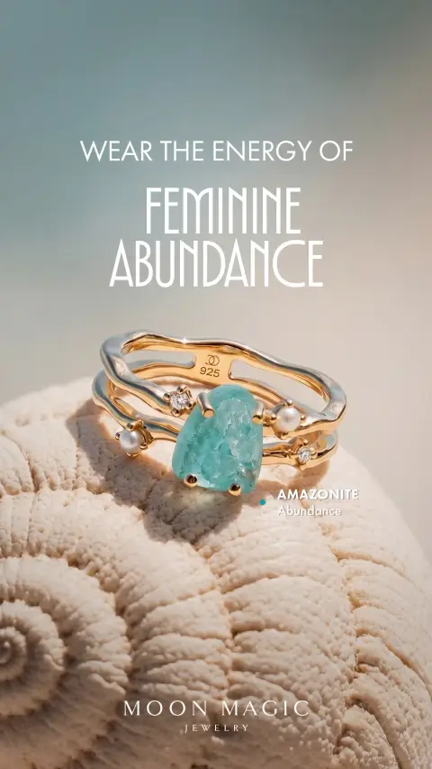 Moon Magic ad: ENERGY YOU CAN WEAR