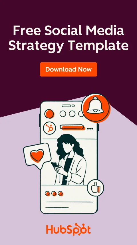 HubSpot ad: Drive Social Media Growth