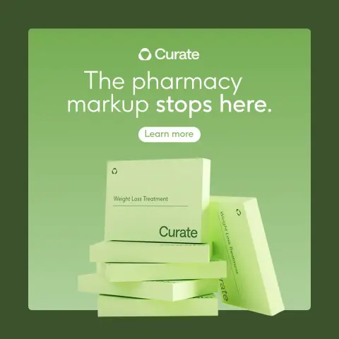 Curate Health ad: WELCOME35 for £35 Off