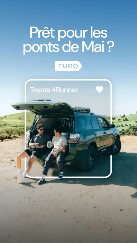 Turo ad: Location de voiture