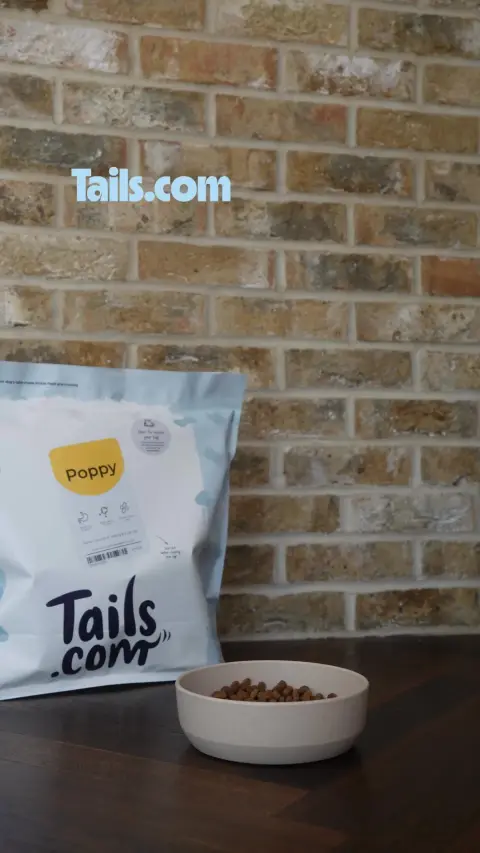 tails.com ad: Made in the UK, just for them. 💖