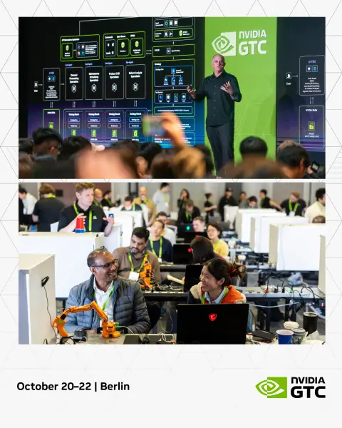 NVIDIA ad: NVIDIA GTC Berlin | Oct 20–22