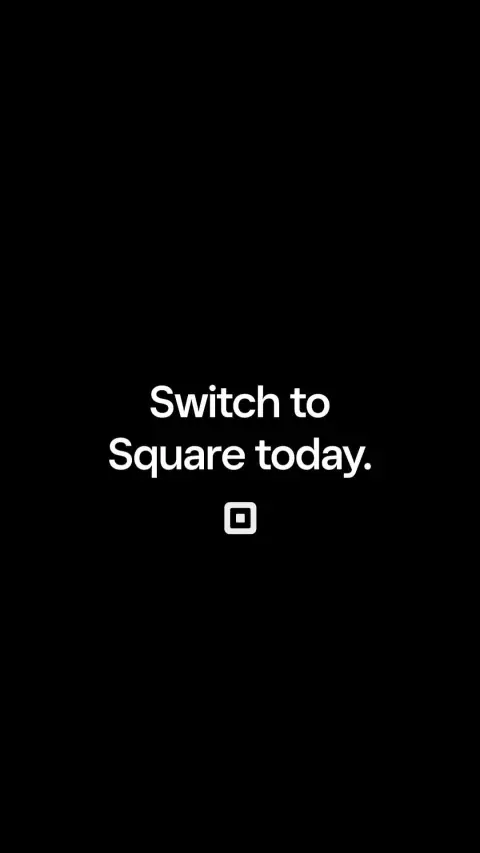 Square ad: Make the smarter choice. Choose Square.
