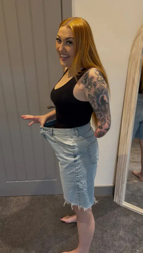 Voy ad: I’ve lost over 28lbs and can’t believe the difference 🥹