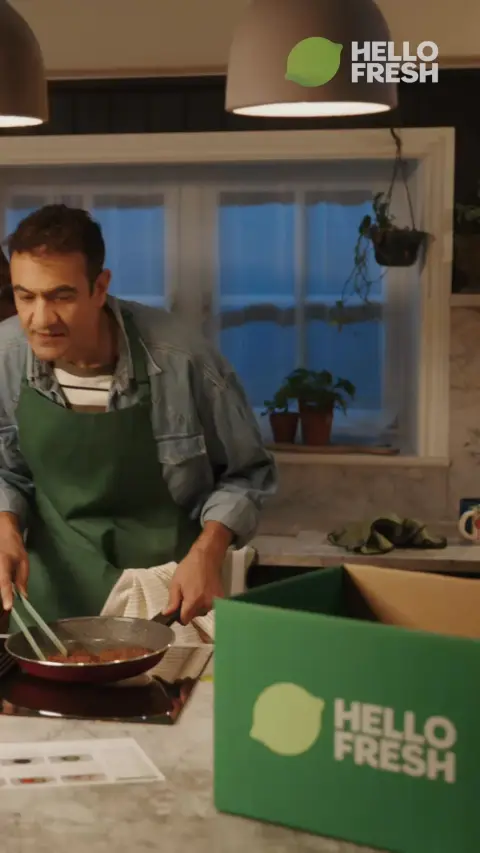 HelloFresh ad: Steak as standard