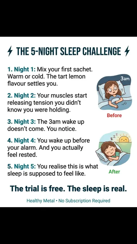 Healthy Metal ad: 5 Night FREE Trial