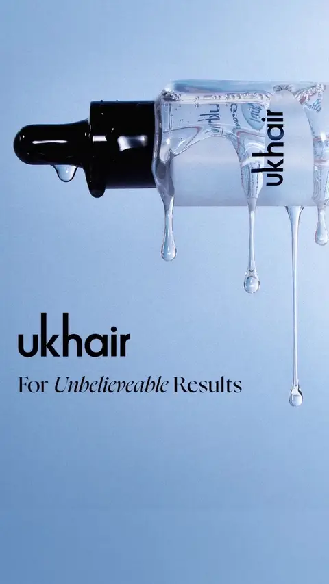 Uklash ad: Stranding Strong Against Hair Loss.